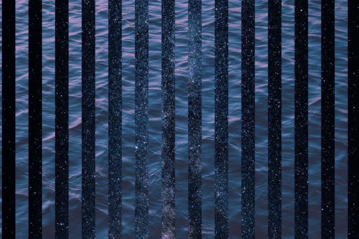 a turbulent sea symbolizing the dynamic challenges of niche talent acquisition