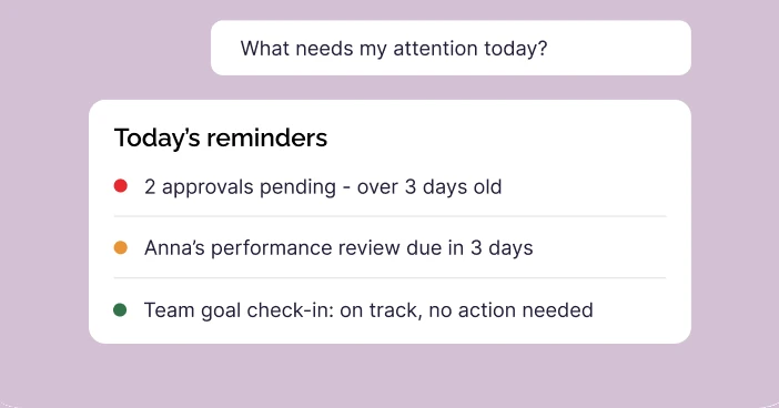 Check priorities